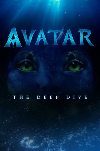 Avatar the deep dive poster - the,