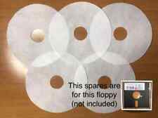 5 Ricambi Feltri Pulisci Testine Head Cleaning per Floppy Clean 5.25"
