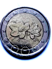 2 euros  FINLANDE FLEUR DE