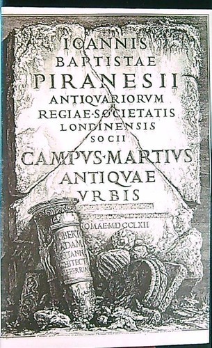 Campo marzio piranesi - piranesi,