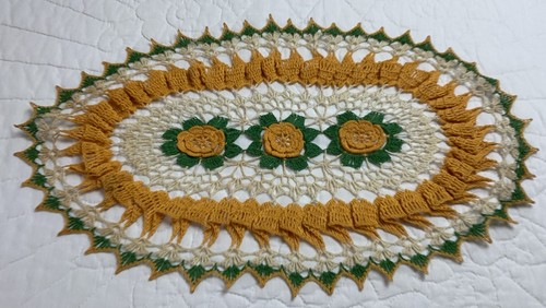 Centrino vintage fatto mano - fatto,