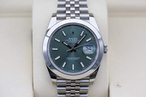 Rolex 126300 verde come - , nuovo