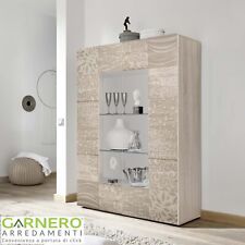 Vetrina rovere laccato 2 ante