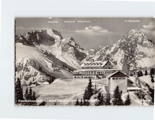 Postcard kreuzeckhaus mountain - kreuzeckhaus,
