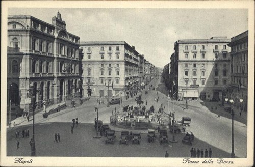 Napoli piazza borsa - napoli,
