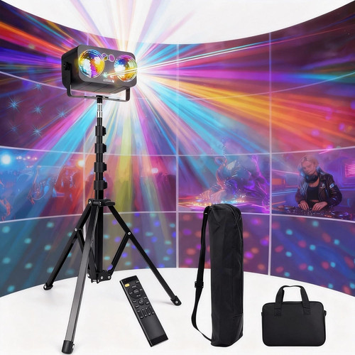 Luci discoteca con supporto - luci,