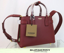 $1650 BURBERRY  BANNER CRIMSON