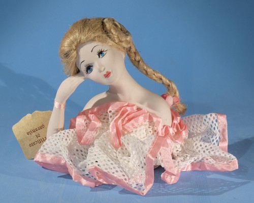 Busto ceramica capodimonte - busto,