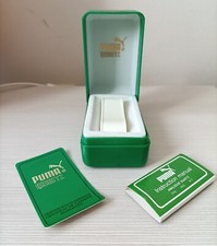 PUMA Vintage Watch Box Scatola per orologio + Garanzia Warranty 