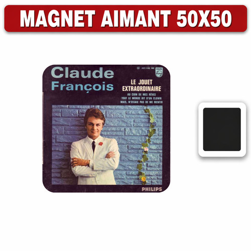 Magnet frigo claude - claude, francois