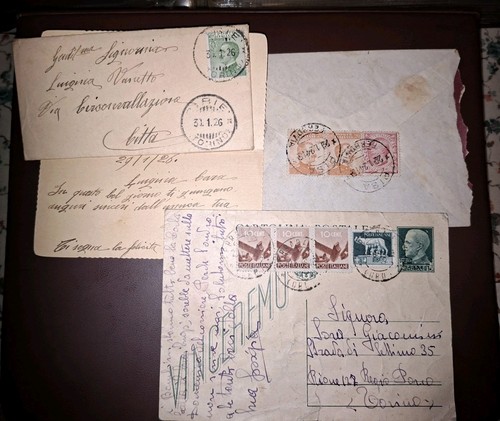 Storia postale regno 3pz - postale, regno:
