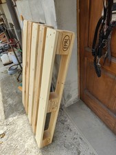 4 Bancali Bancale EPAL usati usato 80x120x15 cm in Legno Pedane Pedana Pallet
