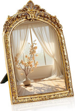 Specchio scrivania oro vintage
