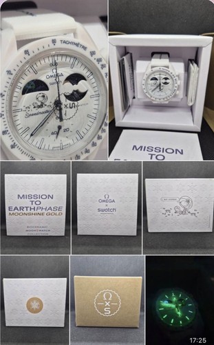 Swatch omega moonswatch - x,