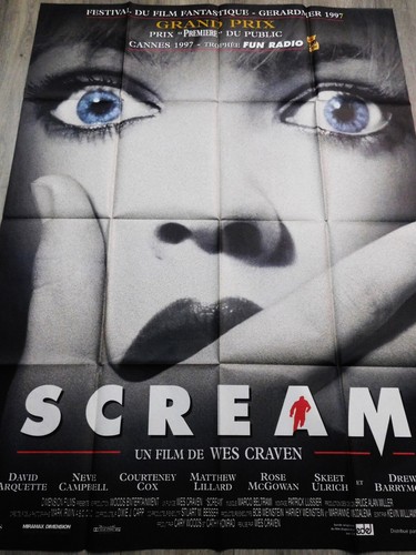 Scream affiche originale - affiche,