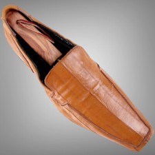 MOCASSINI CESARE PACIOTTI PIEGHEVOLI ANGUILLA ITALIANA US 6 SCARPE DA UOMO FIRMATE ITALIANE