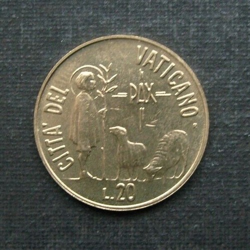 Vaticano lire lira 1984 - vaticano,