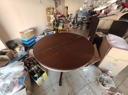 Tavolo rotondo allungabile - rotondo,