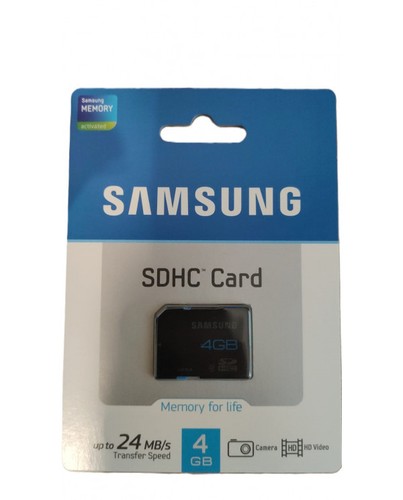 Samsung 4gb scheda - memoria, sd