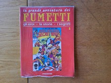 La grande avventura dei fumetti n.5 fascicolo+raccolta  De Agostini blisterato