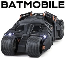 Auto Batman da Collezione Batmobile The Dark Knight Luci Suoni Fumo Regalo 1:18