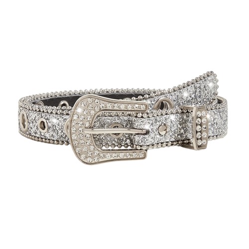 Cintura con brillantini - con,