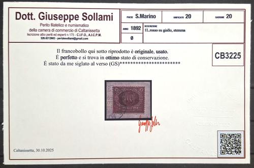 San marino 1892 - 1892-94, il