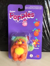 Moc Mattel Mini Pocket Puzzle Popples Arancione Orange 1986 Vintage