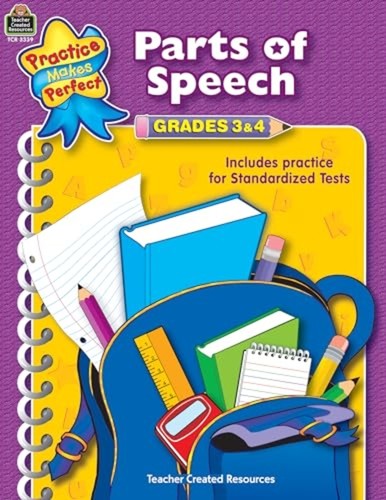 Parts speech grades - 3, 4