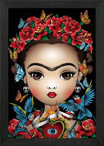 Quadro stampa tela poster - su,