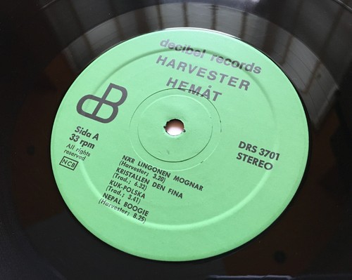 Harvester hemåt 1969 - harvester, lp