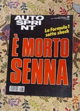 É MORTO SENNA - Rivista Autosprint 3/9 Maggio 1994 + POSTER SENNA - ORIGINALE