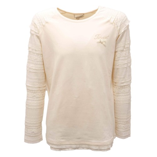 8762ao maglia bimba twin - maglia, twin-set