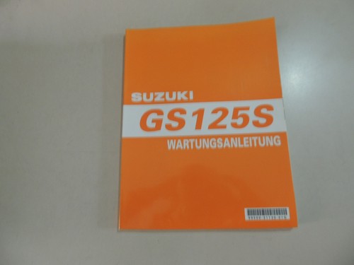 Suzuki 125 1999 manuale - gs,