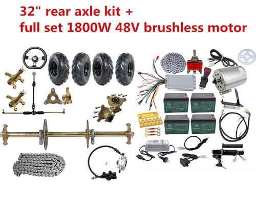 Kit completo assale posteriore - assale,