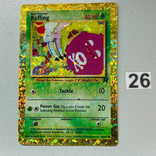 Koffing team rocket - 58/82,