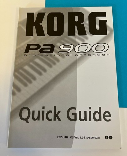 Original korg 900 - korg, pa