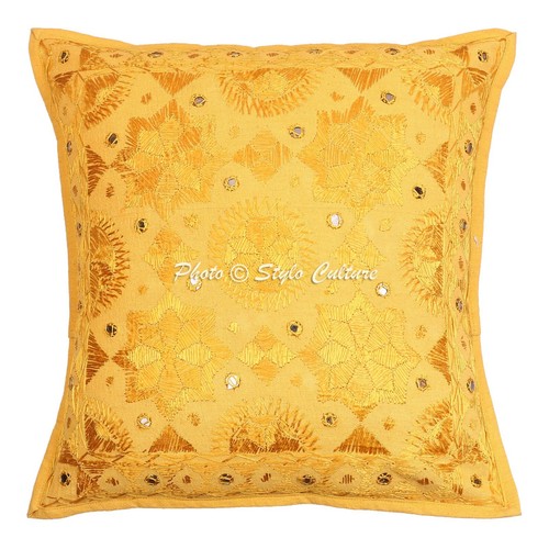 Copricuscino ricamato boho - copricuscino,