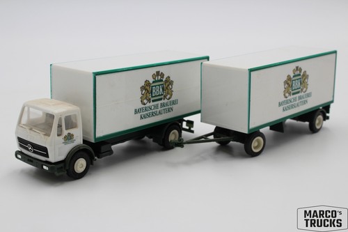 Herpa box rimorchio - mb,