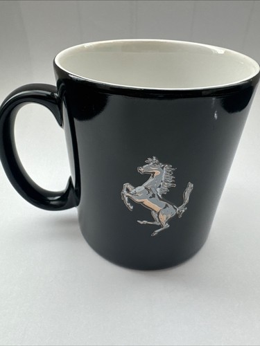 Tazza caffè ferrari nera logo - caffè,