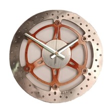 Orologio artigianale da parete o da tavolo "RUSTY STYLE"