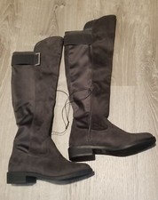 Stivali donna Rebel by Zigi Onya punta tonda al ginocchio misura 7,5