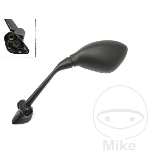 Specchietto nero sinistro - specchietto,