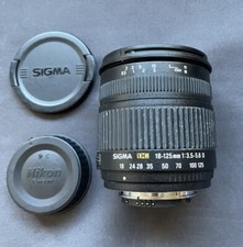 Sigma DC 18-125 mm f/3.5-5.6