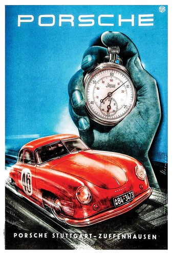 Porsche 356 1953 vintage - porsche,