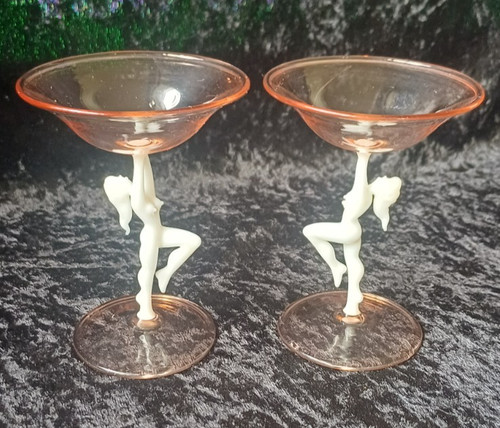 Bicchieri donna nuda art - nuda,