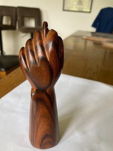 Ciondolo moderno in legno - ciondolo, 6"