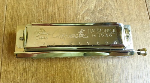 Armonica jiane chromatic - armonica, swan