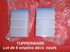 TUPPERWARE   Lot de 6 EMPILO