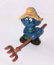 Puffi fienaio contadino puffo